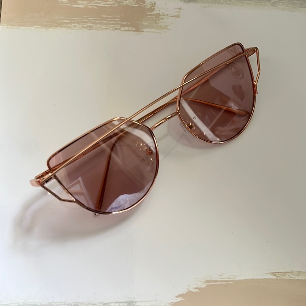 Rose Gold sunglasses